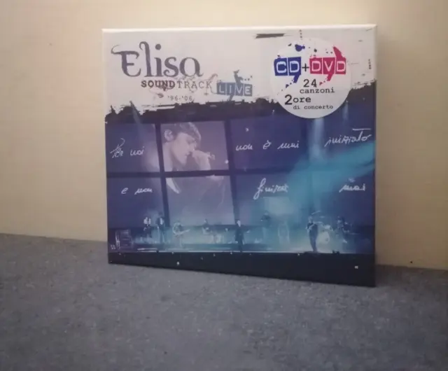 Elisa ‎– Soundtrack '96-'06 Greatest Hits Italy 2006  CD, Compilation DVD