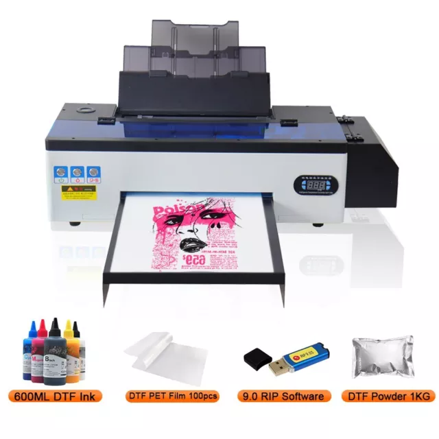 DTF Printer A3 T-shirt Printing Machine for T-shirt Print PET Transfer Film 3