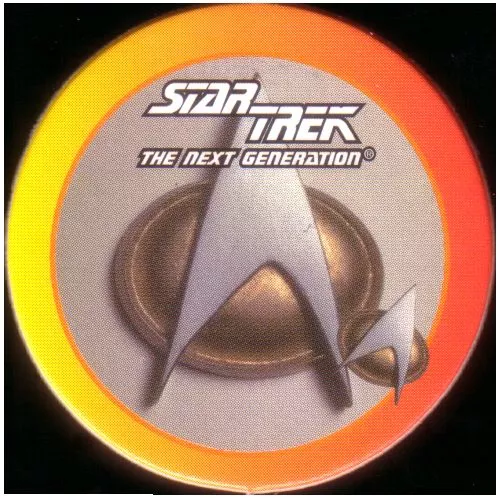 Star Trek The Next Generation, Communicator, Startdisc Pog Milk Cap, # 07