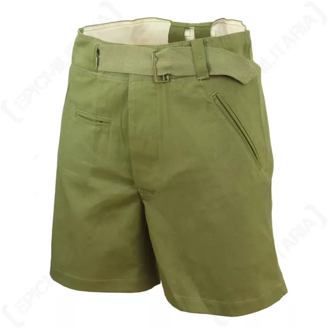 Pantalones Cortos DAK del Ejército Alemán Segunda Guerra Mundial - Uniforme de Soldado Repro Afrika Korps Todas las Tallas Nuevos