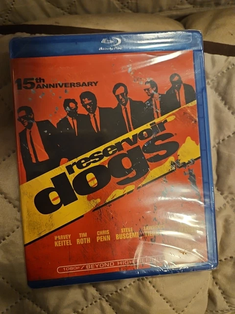 RESERVOIR DOGS (BLU-RAY, 15th Anniversary Edition) NEW Sealed