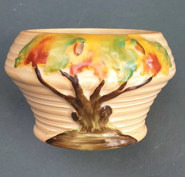 Art Deco Carlton Ware Oak Tree Bowl C.1930's