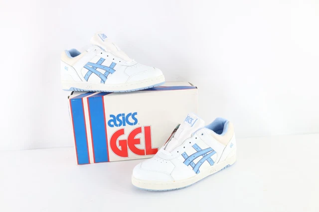 NOS Vtg 90s Asics Mens 9.5 Spell Out Intensity Gel Sneakers Shoes White Navy Asics | Shoes | Nos Vintage 9s Asics Mens 8 Spell Out  main image 4