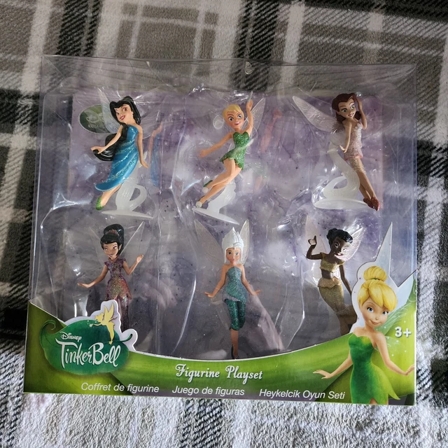 DISNEY STORE TINKERBELL DISNEY Fairies Figurine Play Set NIB