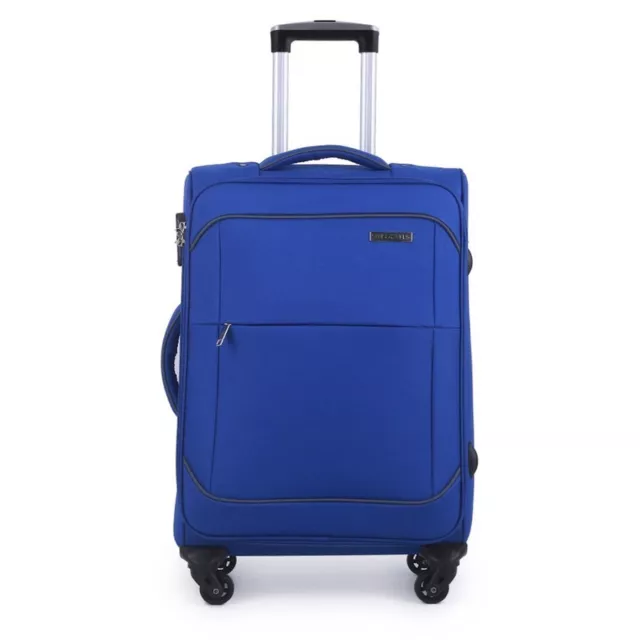 Swiss Milan Soft Large Luggage -Blue