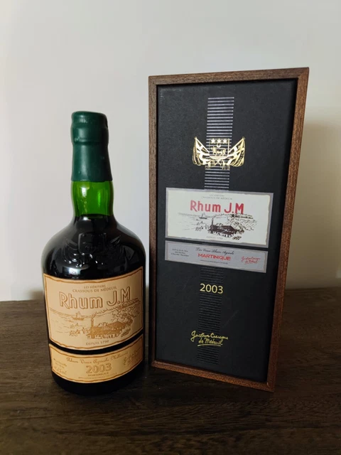 Rhum JM millésime 2003