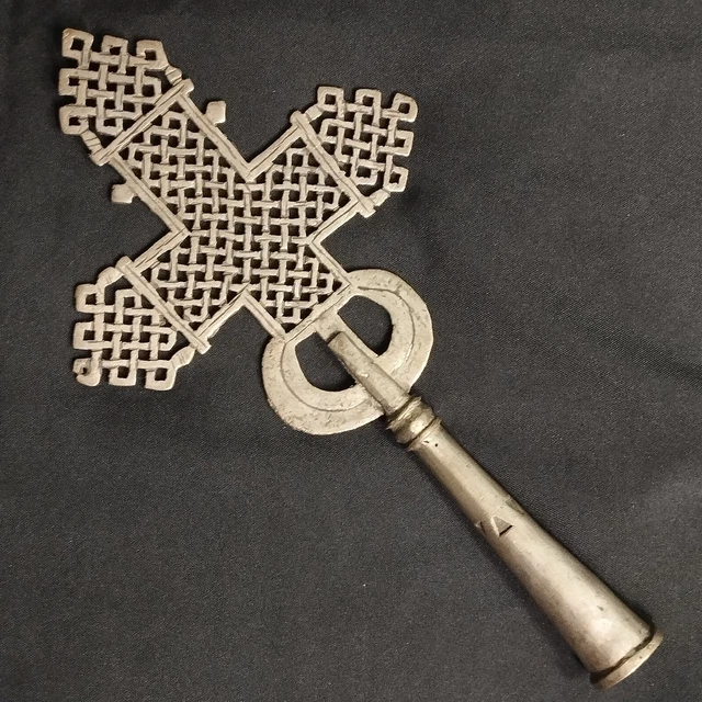 Croix Catholique Magnifique En Alliage De Zinc Fait à La Main