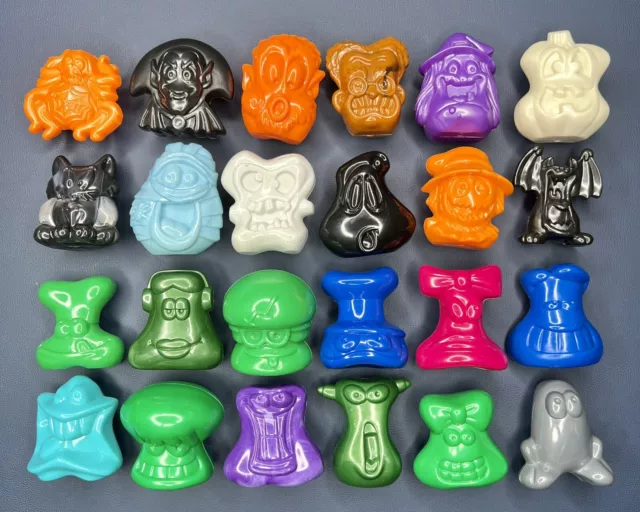 Mcdonald's Happy Meal Monster Crazy Bones Set Of 24: Gogos & Halloween 0943