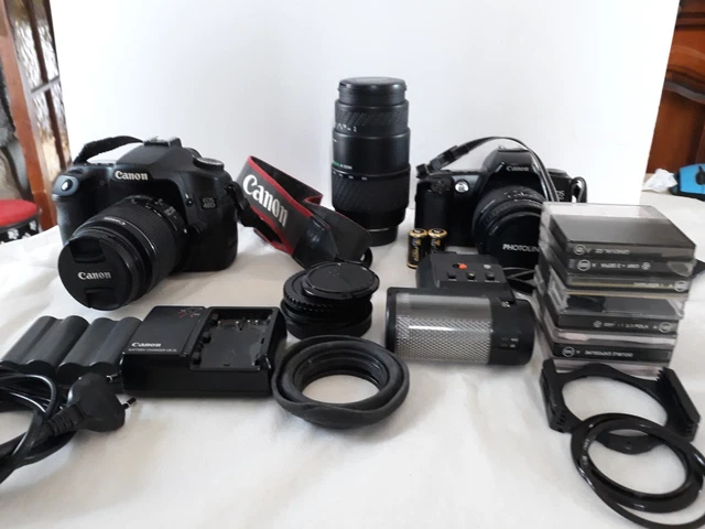 Appareil photo reflex numérique 10,1 mégapixels Canon EOS 40D-Noir+ Accessoires