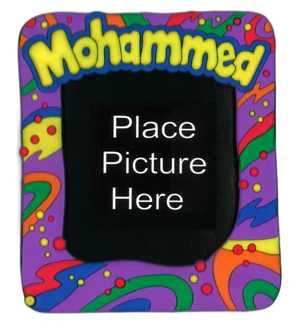 Unique John Hinde Designed Mohammed Photo Frame & Stand. Ideal for School Photos