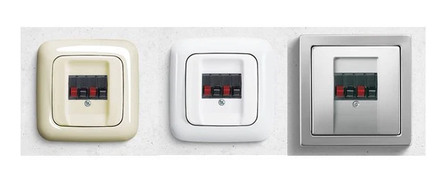 Balance Si Busch JÃ¤ger Stereo Lautsprecher Anschlussdose BUSCH