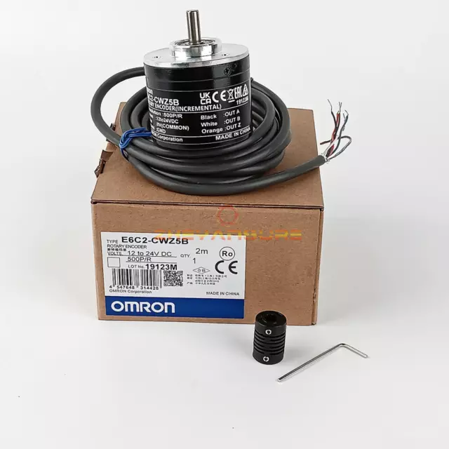 1PCS New Omron Rotary Encoder E6C2-CWZ5B 500P/R