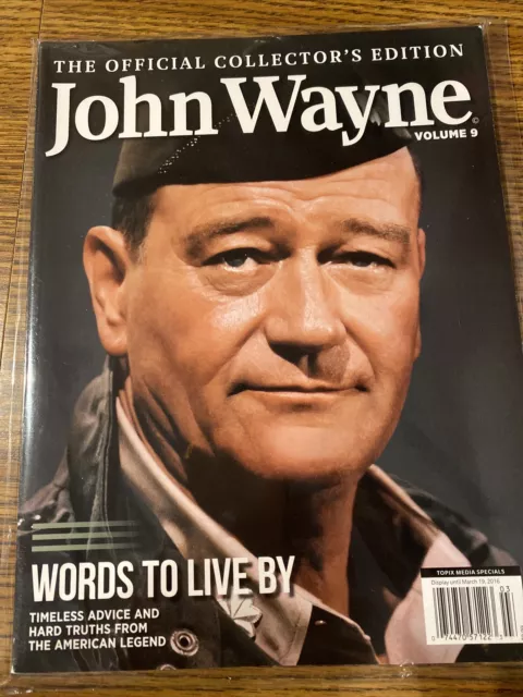 The Official Collector's Edition John Wayne Volume 9 In His Own Words  2016