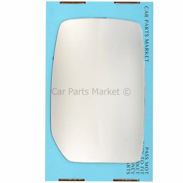 Right Driver side Wing door mirror glass for Ford Transit 2000-2014