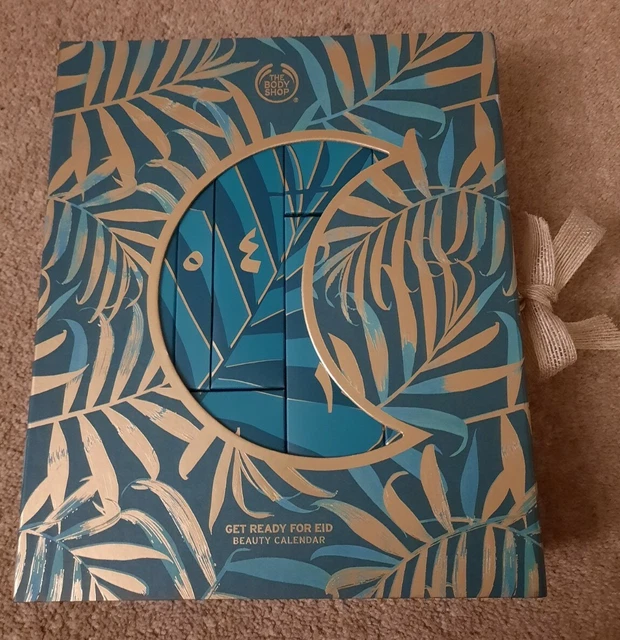 Eid Kalender leere Box Bereit für Eid Geschenkbox keine Produkte Bodyshop