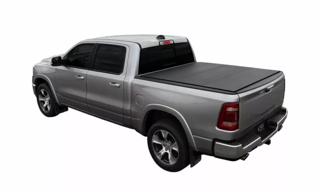 LOMAX 2019-24 Für Dodge RAM 1500 5'7 " Box Schwarz Urethan Einzel Tonneau Cover