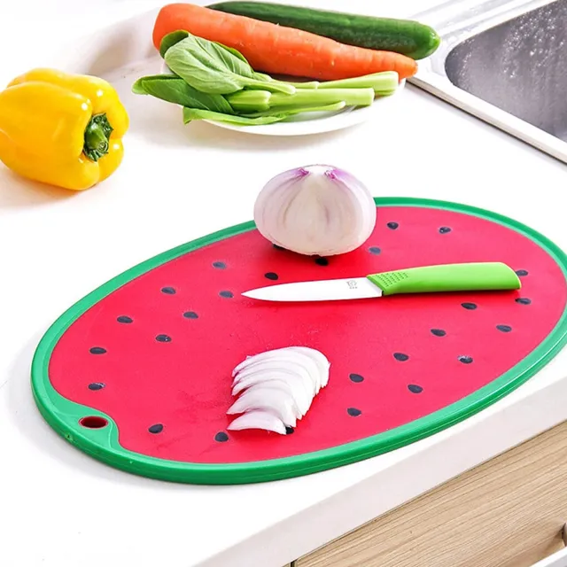 Board Cutting Food Grade Skidproof Chopping Easy Clean Aesthetical Kitchen