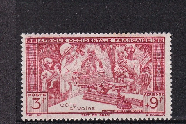 Côte D'Ivoire - Timbre N°28 30c Palmier - Neuf Avec Charnière - Superbe état