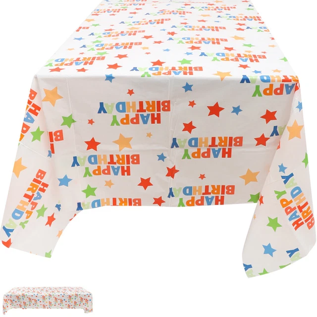 NAPPE DE FÊTE D'anniversaire Pique-nique Pliable Nappes Table EUR 8,57 NAPPE DE FÊTE D'anniversaire Pique-nique Pliable Nappes Table EUR 8,57