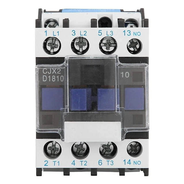 Contattore CA meccanico lunga durata CJX21810 24V 50Hz 660V 32 Amp fase 3 poli