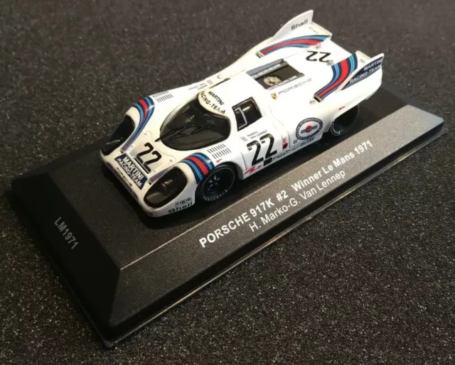 IXO LM1971 Porsche 917K #22 Winner 24h Le Mans 1971  Marko/van Lennep NEU/OVP