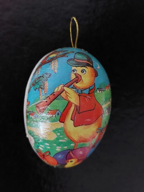 Canard Décoratif En Papier Mâché Vintage – 31 Cm – Années 50-70