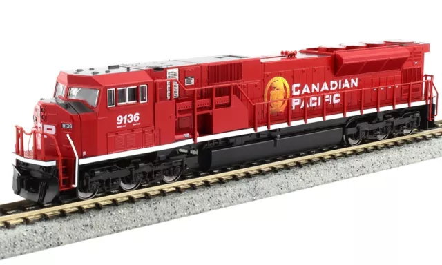 KATO N Scale 176-5626 EMD SD90/43MAC DC Silent Canadian Pacific #9136