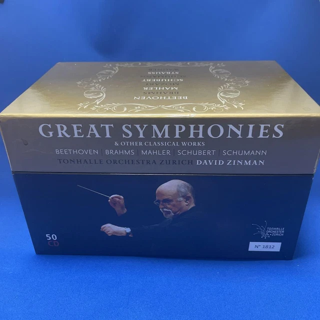 David Zinman Great Symphonies 50CD Completely Limited Edition