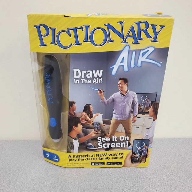 PICTIONARY AIR Pen Drawing Family Board Game NEW Sealed Free