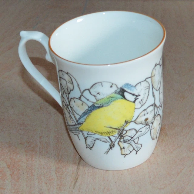 Blue Tit National Trust Mug Garden Birds  by Richard Portas Bone China