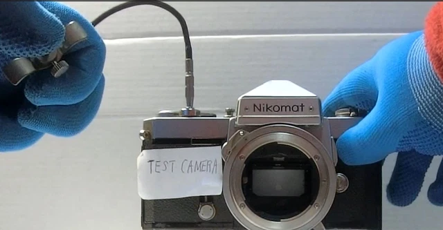 Tested shutter!!【Exc+5】Cable Shutter Release for Slr Film Camera From JAPAN