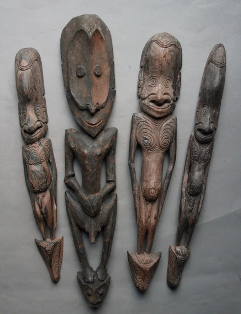 Haken Figuren Darstellung vom Sepik