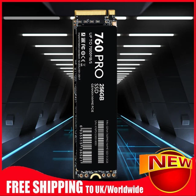 SSD M.2 PCIe NVMe Target, Unità a Stato Solido Interna in Plastica, 128GB 256GB 512GB 1TB 2TB, 2 Pezzi, 3 Anni di Garanzia, Formato 2280