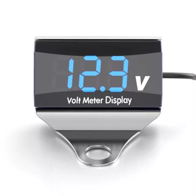 Digital Display Voltmeter LED Panel 12V Car Motorcycle Voltage Volt Gauge Meter