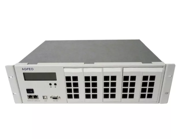 Telefonanlage Agfeo AS200IT Rack FW: 9.1  ohne Module