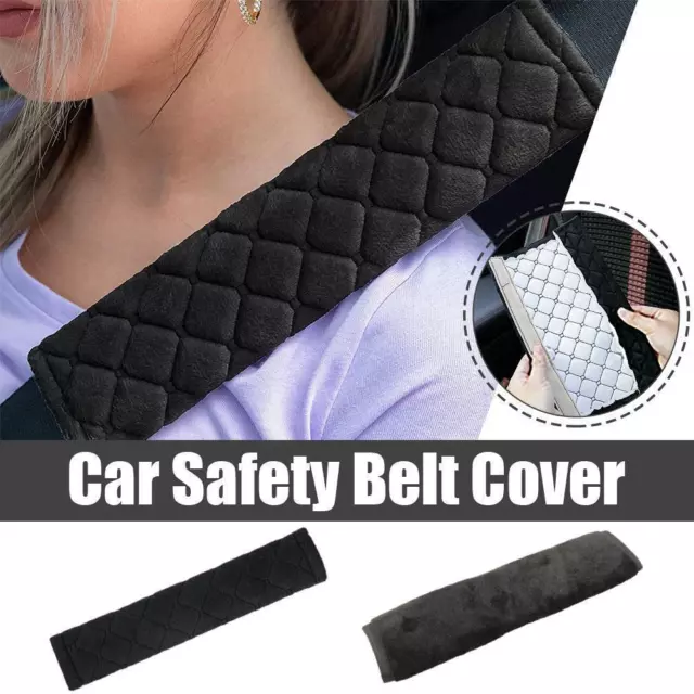 Car Soft Seat Belt Cover Universal Auto Seat Belt Covers Shoulder A9C8 2