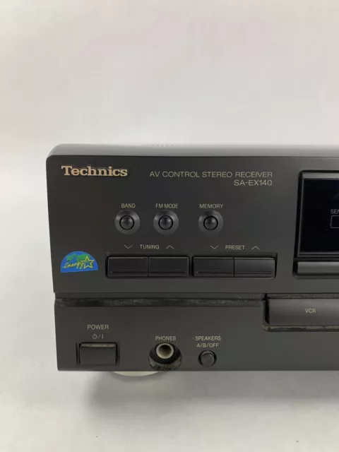 Technics AV Control Stereo Receiver Model SA-EX140 3