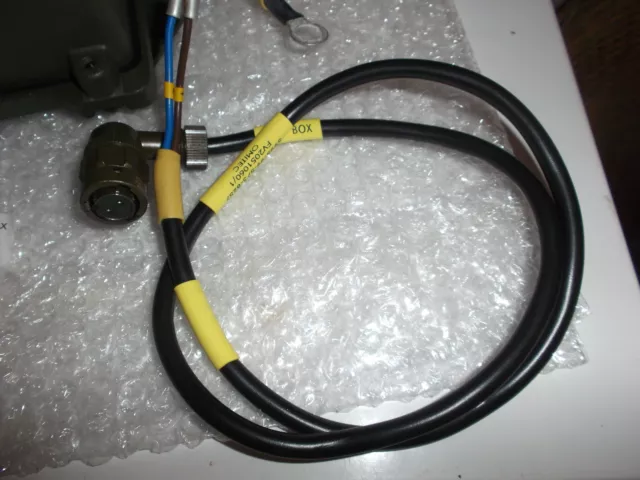 Clansman Military Radio Land Rover  Ffr 28 Volt 2-Pin Power - Cable New