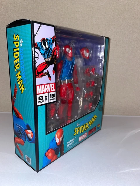 THE AMAZING SPIDER-MAN MAFEX No.186 SCARLET SPIDER COMIC Ver. Figure MEDICOM TOY 2