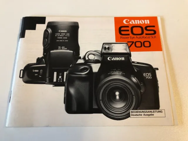 Canon EOS 700 Bedienungsanleitung Deutsche Ausgabe