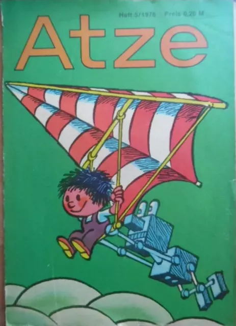 ATZE 5 - 1976 DDR-Comic FIX und FAX Jürgen Kieser FDJ ohne ABO