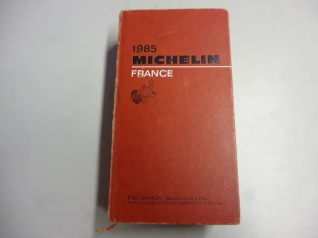 Guide "MICHELIN" rouge FRANCE, 1985 BE +   Envoi Gratuit