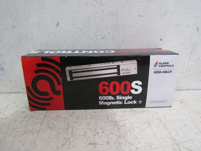 Assa Abloy 600S Alarm Controls 600 Lb Single Magnetic Lock