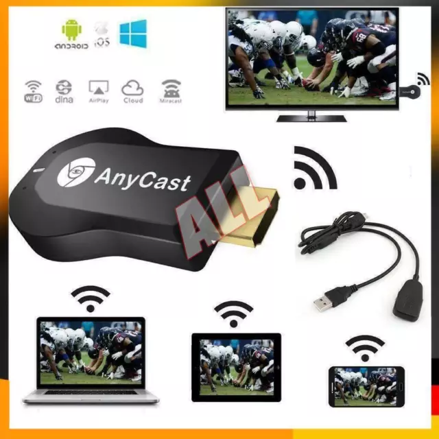 HDMI TV Stick Google Dongle 1080P Miracast MAC Anycast M2Plus Smart Media Player