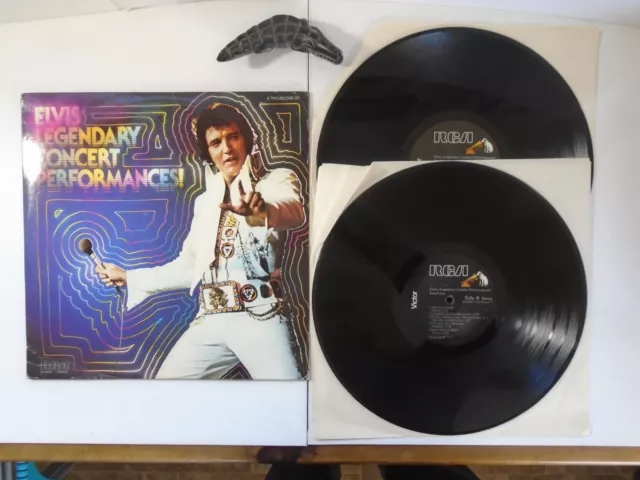 Elvis Presley: Legendary Concert Performances! 1978 US press vinyl record nm/vg+