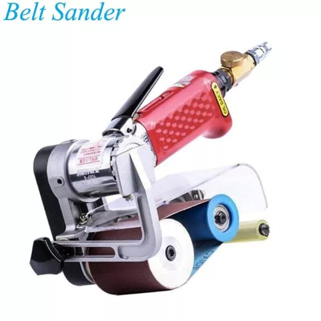 60*260mm Pneumatic Belt Sander Air Grinder Small Sandpaper Machine R-6026