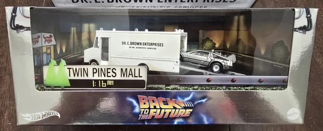 Mattel Hot Wheels Back to the Future 40th Anniversary Set - In Hand Mattel Hot Wheels Back to the Future 40th Anniversary Set - In Hand