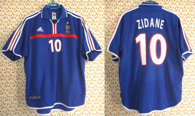 Lot De 4 Maillots Equipe De France 84, 98, 2000 Et 2018 - Taille M