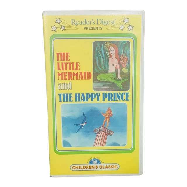 THE LITTLE MERMAID and The Happy Prince VHS READ EUR 10,38