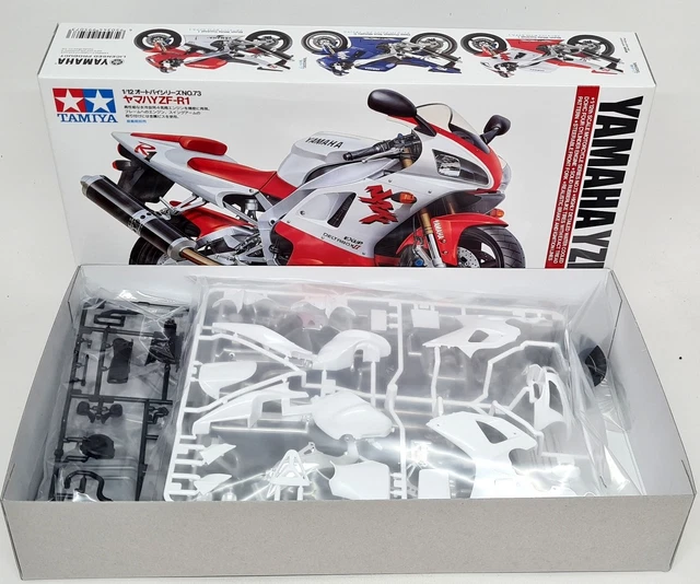 Maquette Tamiya Moto Yamaha YZF-R1 - 1/12 - Kit 14074 - Japon